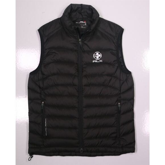 RLX Ralph Lauren Other - Ralph Lauren RLX Black Quilted Down Rip Stop Water Resistant Puffer Vest Jacket